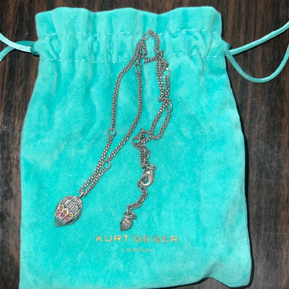 Kurt Geiger eagle head necklace